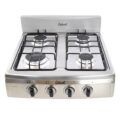 ESTUFA REF 4893 CONTINENTAL GAS 4 PT LUJO Q.AL A.E GP FULL A.INOX