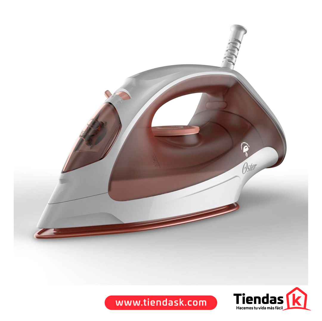 50.0055 PLANCHA OSTER A VAPOR ROSA SUELA ANTIADHERENTE GCSTBS3801-013 - Image 1