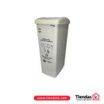 PAPELERA VAIVEN COLPLAST 55 LTS BLANCA REF C585