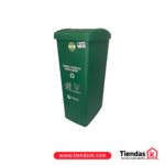 PAPELERA VAIVEN COLPLAST 55 VERDE REF C583