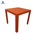 MESA COLPLAST CORAL RATTAN NARANJA REF 1018 - Image 2