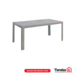 MESA  CELEBRITY 6 PUESTOS COLOR AVELLANA COLPLAST REF 1238