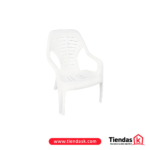 SILLA PLAYERA MONARCA BLANCO COLPLAST REF 182