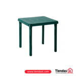 MESA CUADRADA CLASICA VERDE ANDECOL - REF MP0297
