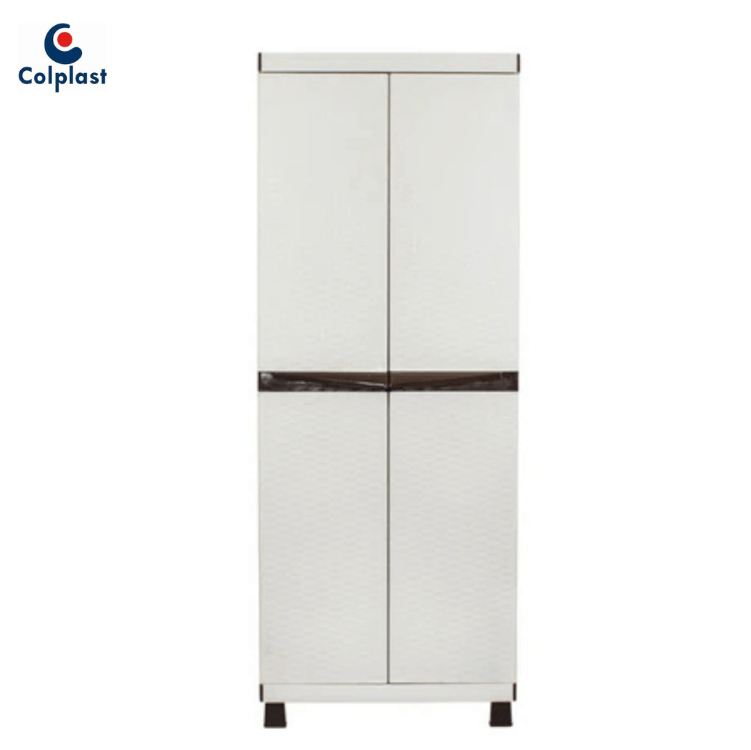 RVLS ARMARIO ROPA CLASICO RATTAN AVELLANA/WENGUE REF 831/834 COLPLAST - Image 1