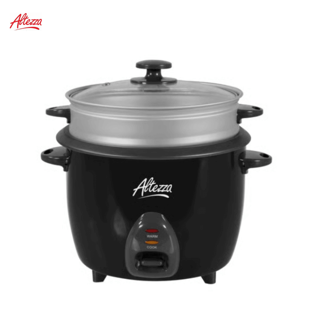 UJY OLLA ARROCERA MULTIFUNCIONAL CON VAPORERA ALTEZZA NEGRA 1.8 LTS REF 46584 ARC-S - Image 1