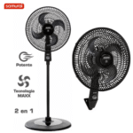 VENTILADOR SAMURAI 2 EN 1 AIR PROTEC PLUS MAXX  NEGRO 5861027400  REF VE3123I0