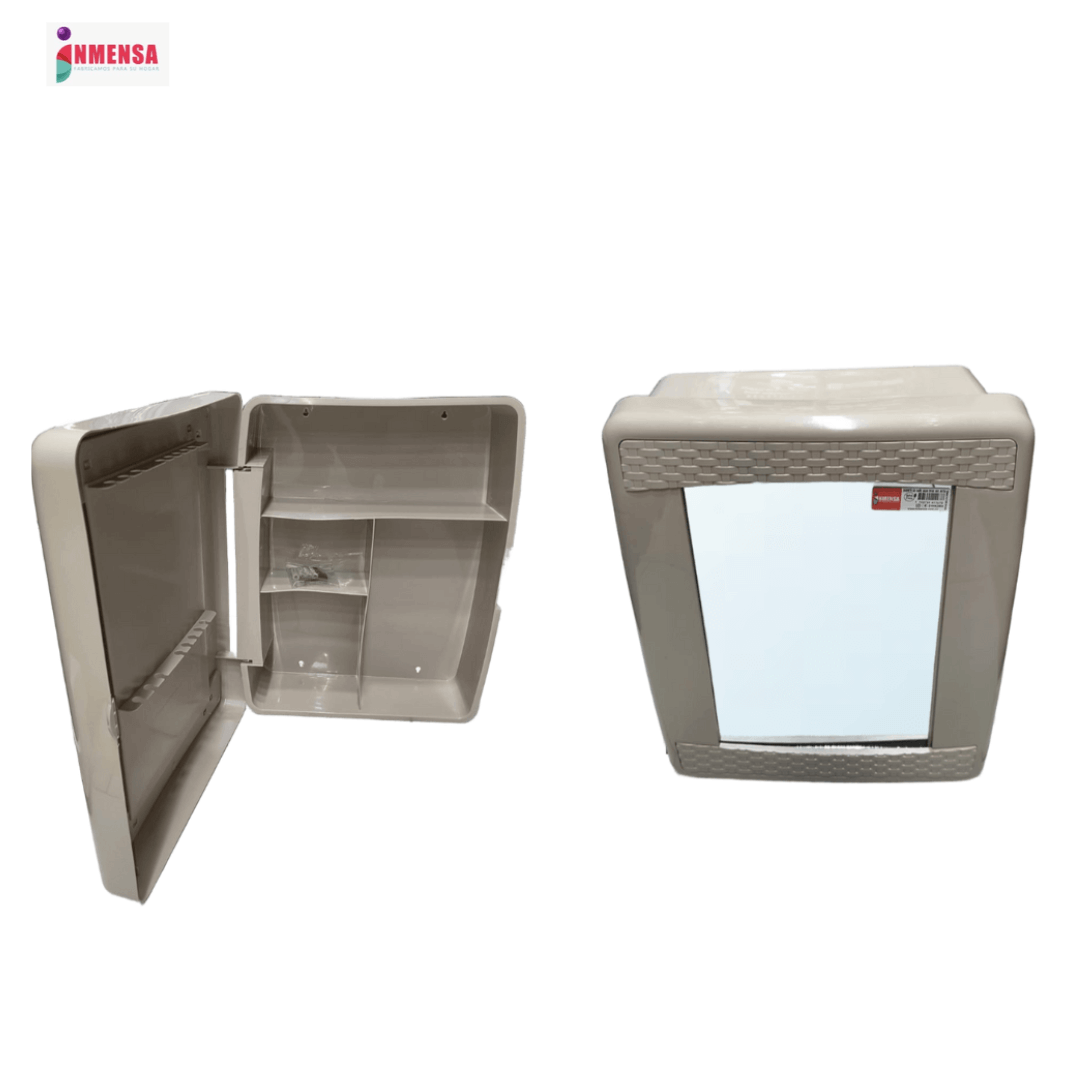 `K, GABINETE DE BAÑO AQUA BEIGE INMENSA REF F90736 - Image 1