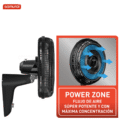 VENTILADOR SAMURAI SILENCE FORCE PLUS PARED NEGRO REF 5861032667 - Image 2