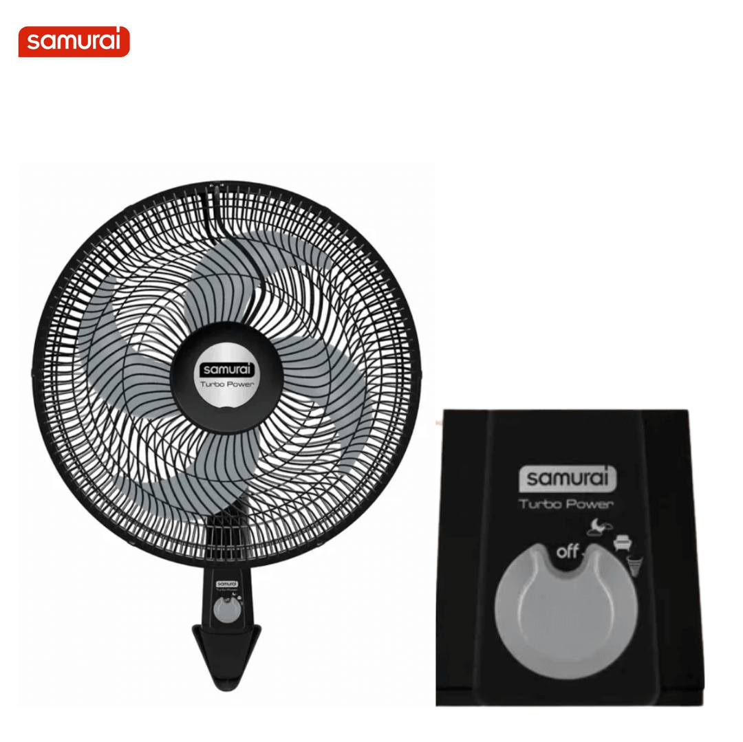 hk VENTILADOR SAMURAI TURBO POWER PARED NEGRO REF 5861032310 - Image 1