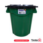 TANQUE MULTIUSOS VERDE ANDECOL 55LT C/TAPA REF:MP0158