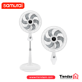 VENTILADOR SILENCE FORCE PLUS 2 EN 1 BLANCO REF 5861032054