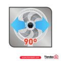 VENTILADOR SILENCE FORCE PLUS 2 EN 1 BLANCO REF 5861032054 - Image 2