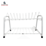 LOCERO DE TUBO 2 NIVELES COLOR BLANCO REF 008 COLALAMBRES