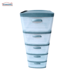 PRACTIMUEBLE DUBAI 5 NIVELES DUBAI TRANSP-GRIS PRODEHOGAR 390ORR5N24