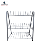 LOCERO DE TUBO 3 NIVELES GRIS REF 406 COLALAMBRES