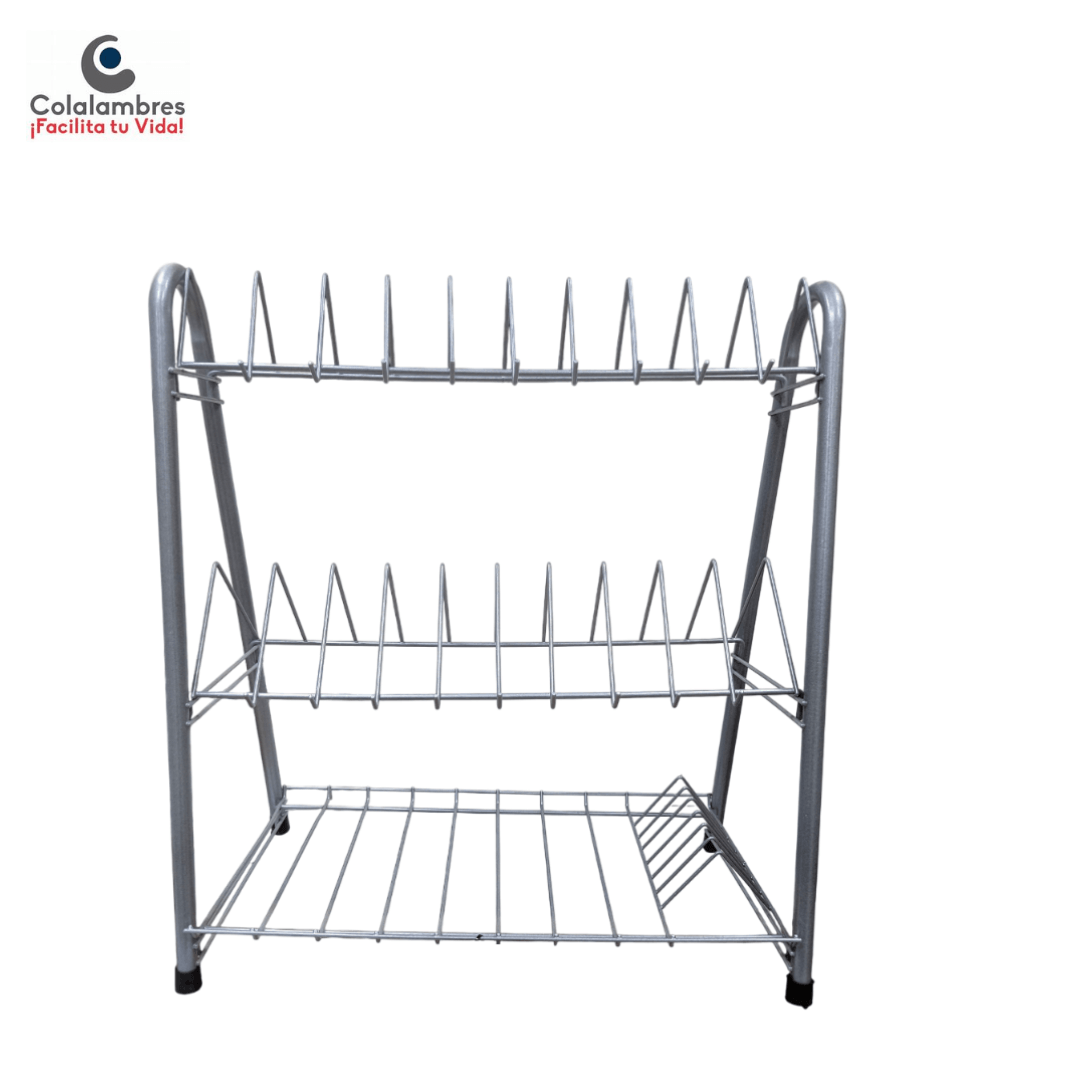 CICI LOCERO DE TUBO 3 NIVELES GRIS REF 406 COLALAMBRES - Image 1