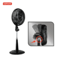 VENTILADOR SAMURAI SILENCE FORCE PLUS 2 EN 1 PEDESTAL NEGRO REF 5861032053 - Image 2