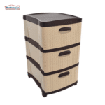PRACTIMUEBLE DUBAI 3 NIVELES CLASICO  RATTAN PRODEHOGAR REF  390ORR3N20