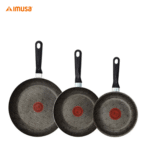 JUEGO DE 3 SARTENES IMUSA 16 - 20 - 24CM REF: 5861034311