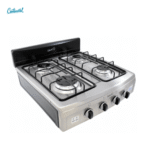 SOBREMESA REF 4947 CONTINENTAL 4PT LUJO MESA Y FRENTE ACERO INOX Q.AL GP NEGRO