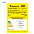 ESTUFA REF 4350 CONTINENTAL GAS 4 PT LUJO A INOX Q.ES GN NEGRA - Image 2
