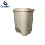 PAPELERA RATTAN DE PEDAL 12 LTS AVELLANA  REF 1098