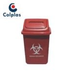 PAPELERA VAIVEN 7 LTS ROJO COLPLAST REF: 317