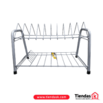 LOCERO DE TUBO 2 NIVELES GRIS REF 405 COLALAMBRES