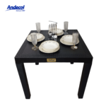 MESA RATTAN TAYRUNA NEGRO ANDECOL REF: MP0998