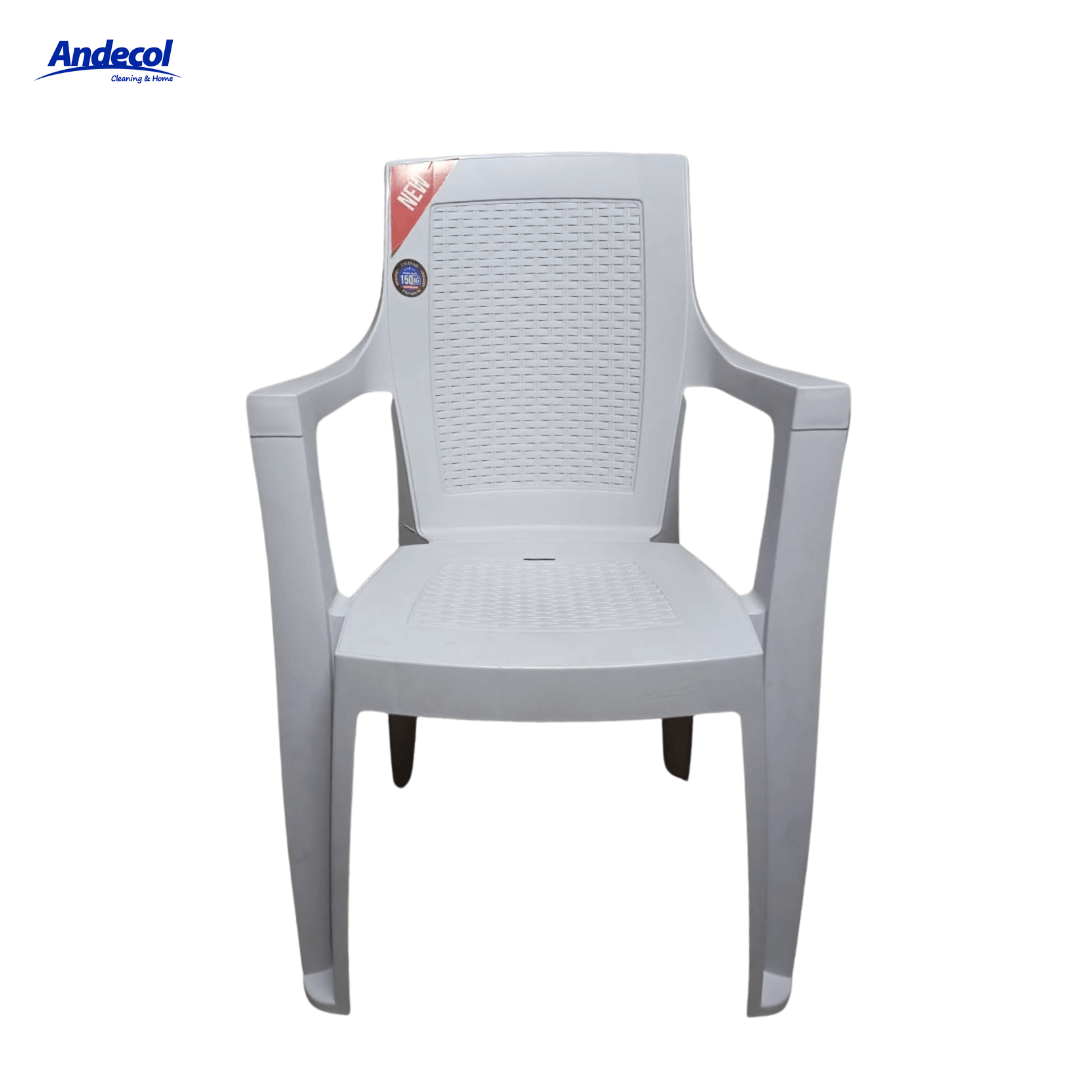 OÑ SILLA RATTAN TAYRUNA GRIS ANDECOL REF: MP1004 - Image 1