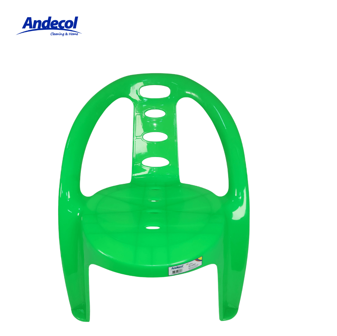 SILLA KINDER ANDECOL SILLA KINDER FLOURESCENTE VERDE ANDECOL - REF MP0396 - Image 1