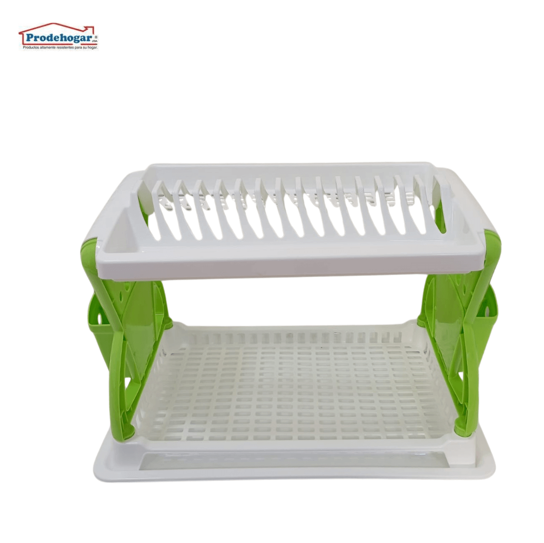 21.0012 - 2025-12-15T171526.929 ESCURRIDOR/ LOCERO VERDE DOS NIVELES DESARMABLE PRODEHOGAR 390LRINVD0 - Image 1