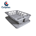 SET ESCURREPLATOS GRIS PLATA COLPLAST REF: 916