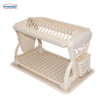 ESCURRIDOR/ LOCERO BEIGE DOS NIVELES DESARMABLE PRODEHOGAR 390LRINBG0