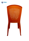 SILLA COLPLAST CALYPSO NARANJA SIN BRAZO REF 751 - Image 3