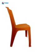 SILLA COLPLAST CALYPSO NARANJA SIN BRAZO REF 751 - Image 2