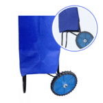 CARRO PARA MERCADO DE LONA AZUL