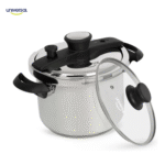 OLLA APRESION UNIVERSAL EASY CLICK 6 LITROS + TAPA VIDRIO REF; L37770