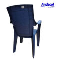SILLA RATTAN TAYRUNA AZUL PETROLEO ANDECOL - Image 4