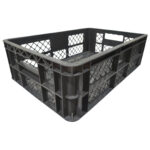 CANASTA CANASTA 3/4 ROMBOS GRIS CN406018