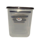 JUEGO DE RECIPIENTE DESPENSA NOVO X 5 NP NEGRO REF  11336