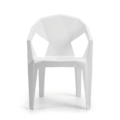 SILLA GEOMETRICA BLANCA XL-6005 - Image 2