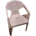 SILLA GEOMETRICA PALO DE ROSA XL-6005