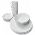VAJILLA AVIVA CLARITY DE VITROCERAMICA 4 PUESTOS 16 PIEZAS REF NR16A-CL - Image 3