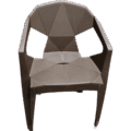 SILLA GEOMETRICA CAFE XL-6005 - Image 3