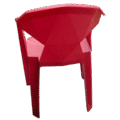 SILLA GEOMETRICA ROJA XL-6005 - Image 4