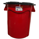 TANQUE MULTIUSOS ROJO ANDECOL 80LTS C/TAPA REF: MP0309