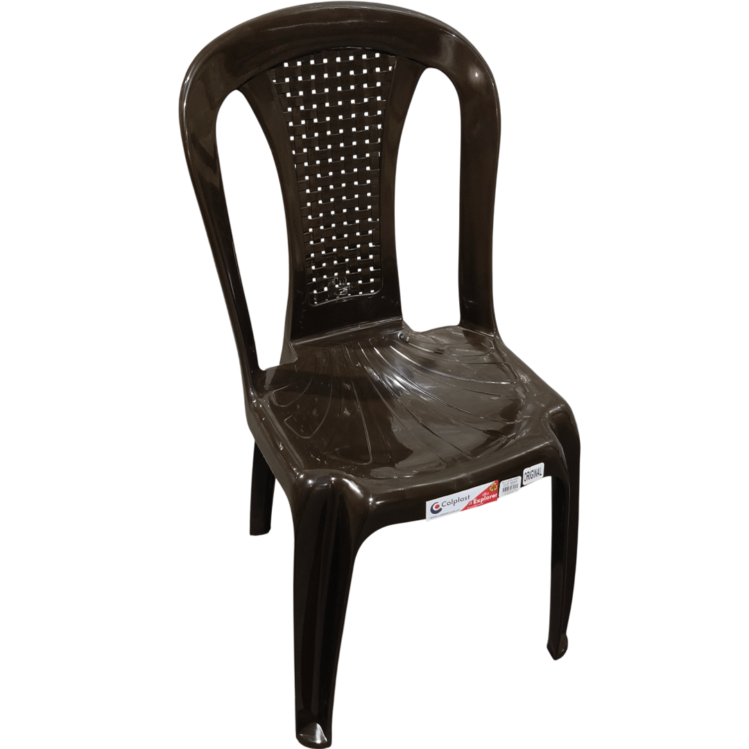 EXPLORER-ORIGINAL-WENGUE (1) SILLA COLPLAST EXPLORER SIN BRAZOS ORIGINAL - WENGUE - Image 1